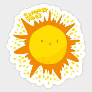 Summer Vibes Sticker